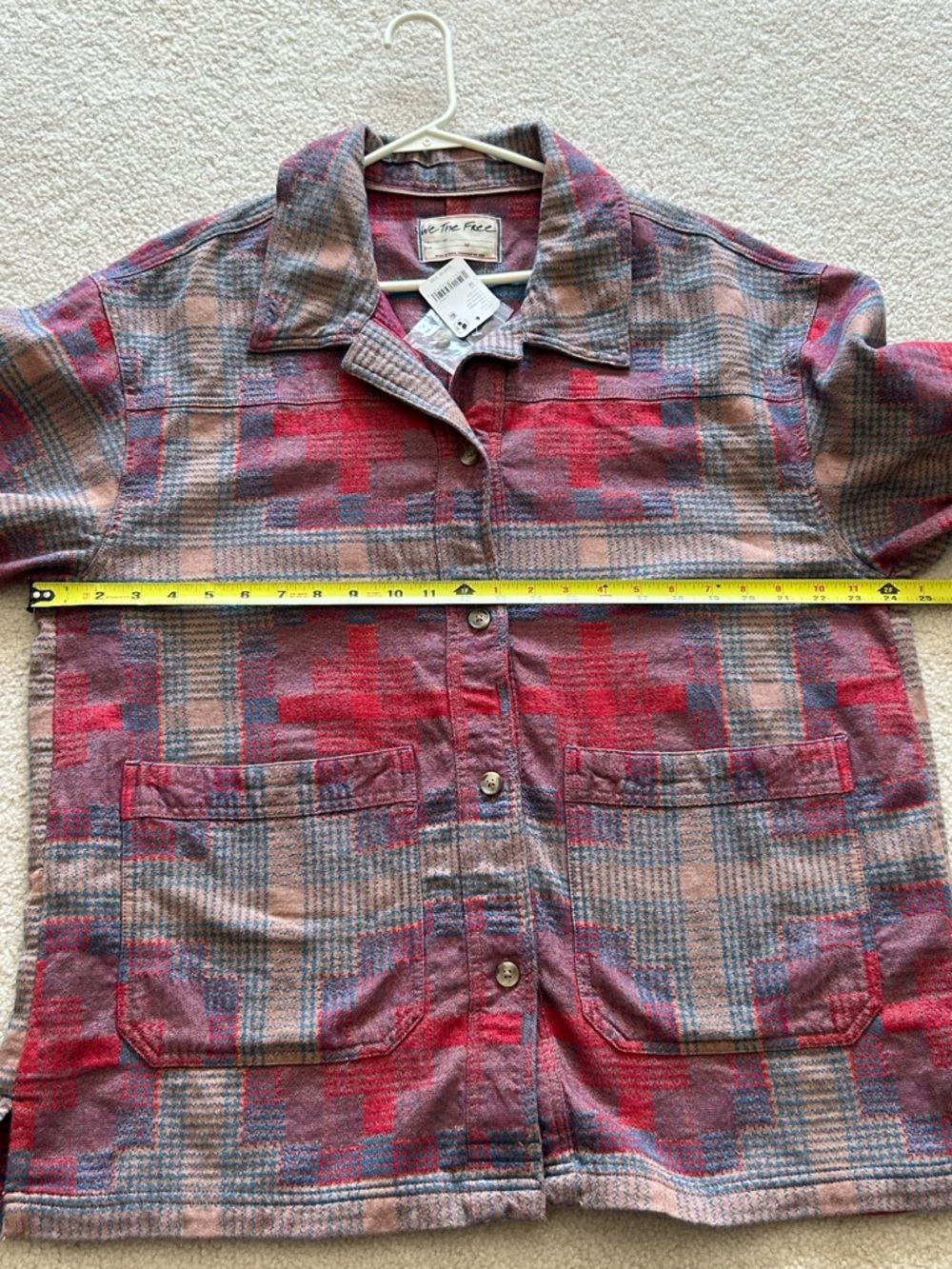 We The Free Keep It Cozy Women’s Button Down Shirt Sz Medium NWT $168 - Picture 5 of 6